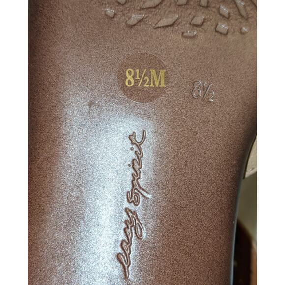 EASY SPIRIT Women's Cindie Mary Jane Heels Shoes Size 8.5 M Biscuit Beige - Picture 9 of 10